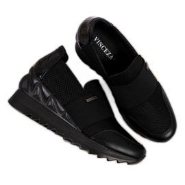 Baskets compensées Vinceza W JAN62 noir le noir
