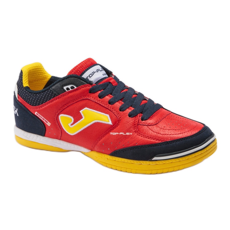 Joma Top Flex 2106 In M TOPW2106IN chaussures de football jaune, rouge oranges et rouges