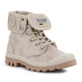 Chaussures Palladium Pampa Baggy Wax 77213-210-M beige