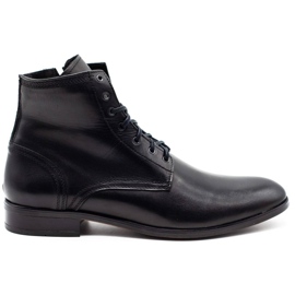 Olivier Bottines Chelsea d'hiver 287 Noir le noir