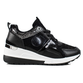 TRENDI Baskets noires le noir