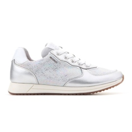 Chaussures Geox J Jensea GD J826FD 007NF C1355 argent