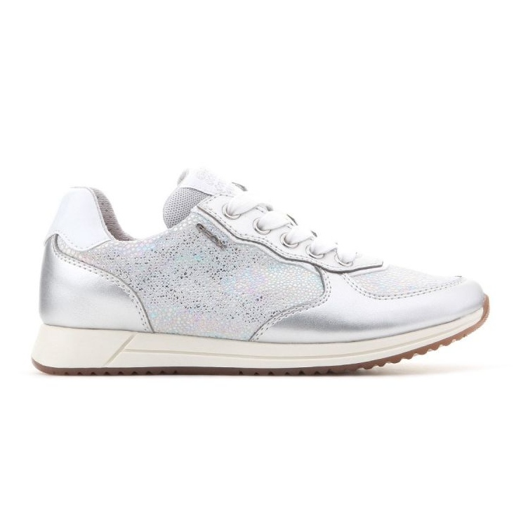 Chaussures Geox J Jensea GD J826FD 007NF C1355 argent
