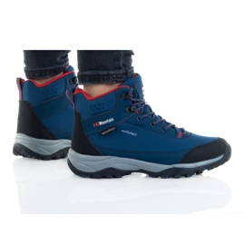 Hi Mountain Chaussures HiMountain CSD-03, bleu marine le noir