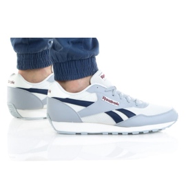 Chaussures Reebok Rewind Run M GX6017 blanche bleu marin bleu