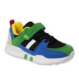 Chaussures enfant Befado 516X133 le noir bleu multicolore vert