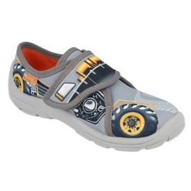 Chaussures enfant Befado 009X015 le noir gris jaune