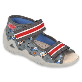 Chaussures enfant Befado jaune 350P030 gris
