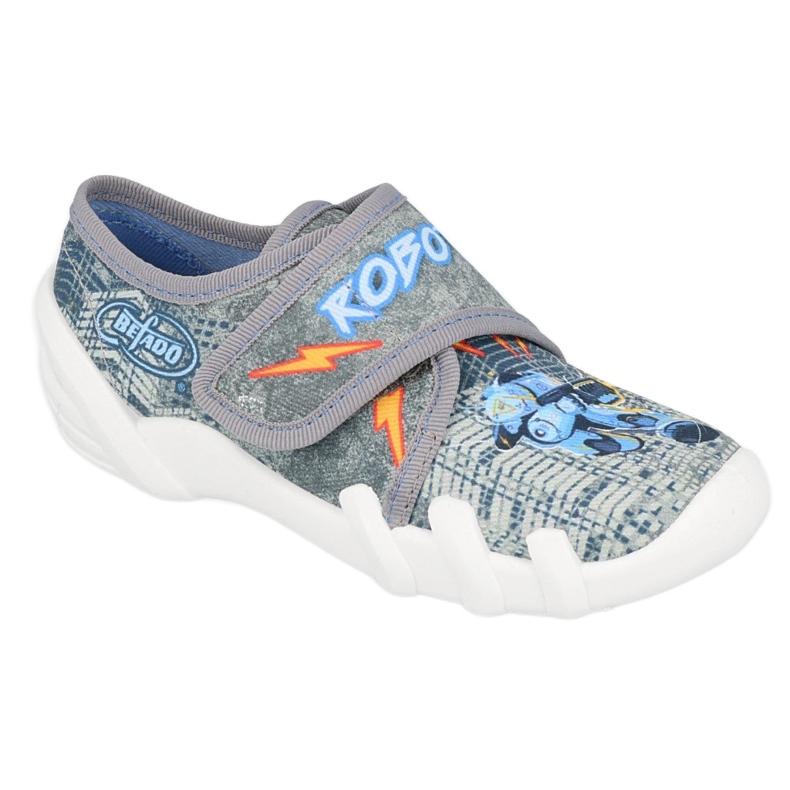 Chaussures enfant Befado 273X336 bleu gris multicolore Chaussures enfant Befado 273X336 bleu gris multicolore