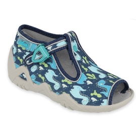 Chaussures pour enfants Befado 217P114 bleu marine bleu