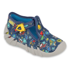 Chaussures pour enfants Befado 110P447 bleu marine multicolore