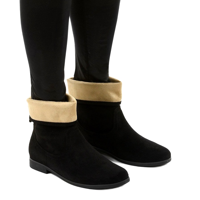 Bottines slip-on en daim noir Islevine le noir