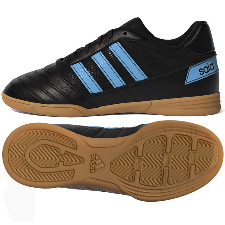 Chaussures d'intérieur adidas Super Sala In Jr GW1687 multicolore le noir
