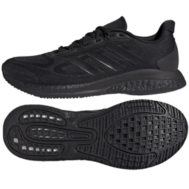 Chaussures de course Adidas SuperNova + M H04487 noir