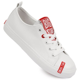 Baskets basses Big Star W JJ274165 blanc