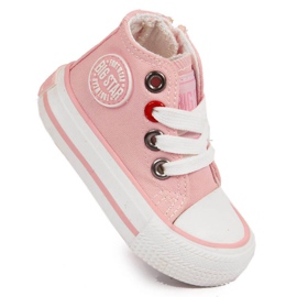 Baskets roses Big Star Jr HH374191 noir
