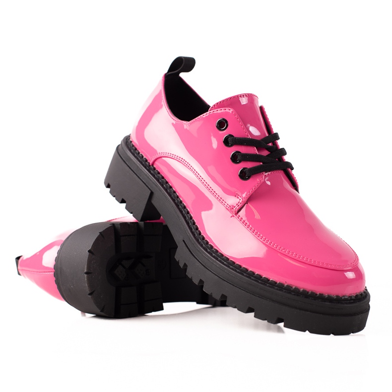 La.Fi Chaussures à lacets élégantes rose