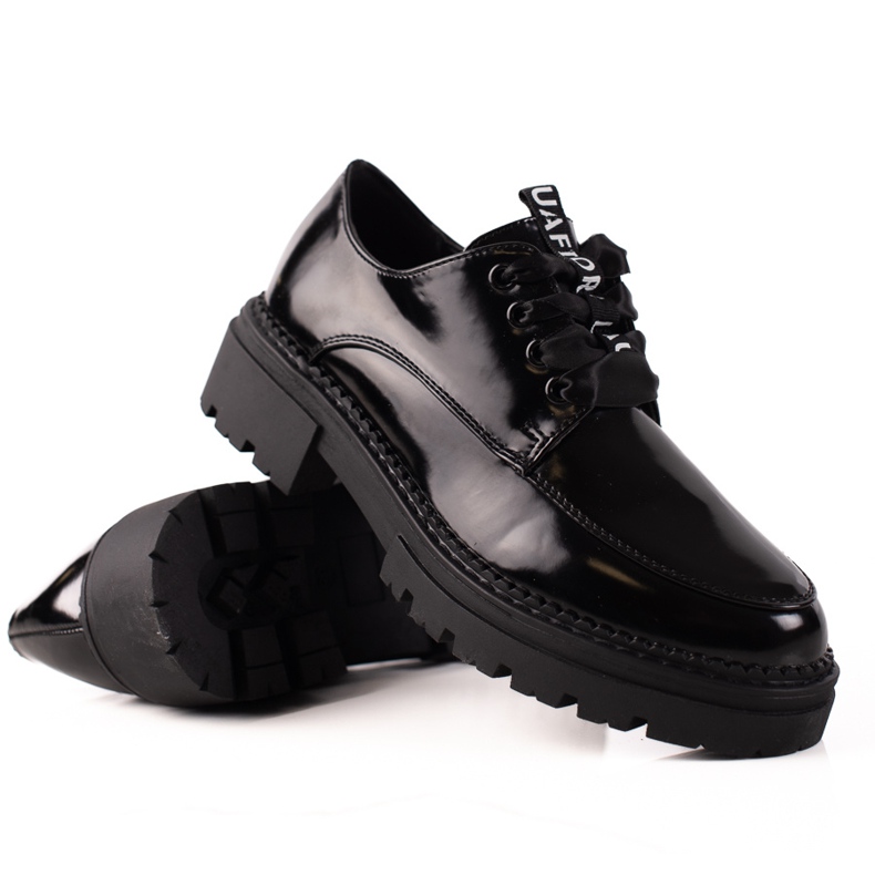 La.Fi Chaussures de mode à lacets le noir