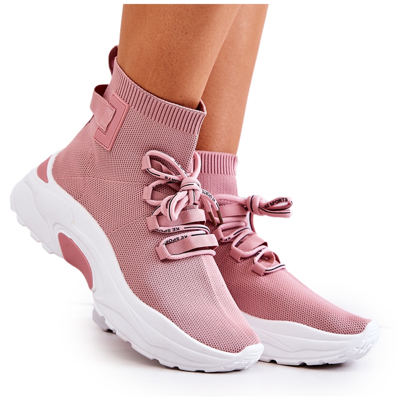 Chaussettes Sport Femme Rose KeSports Chaussettes Sport Femme Rose KeSports