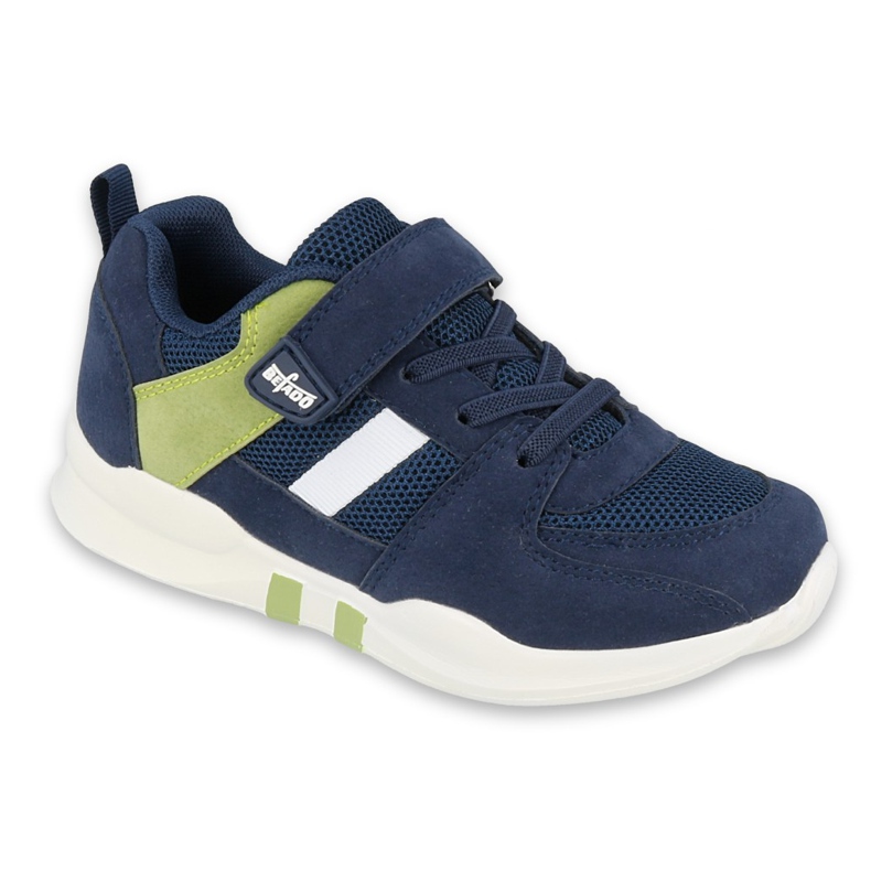Befado chaussures pour jeunes 516Q074 bleu marin vert Befado chaussures pour jeunes 516Q074 bleu marin vert