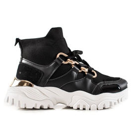 TRENDI Baskets mode noir