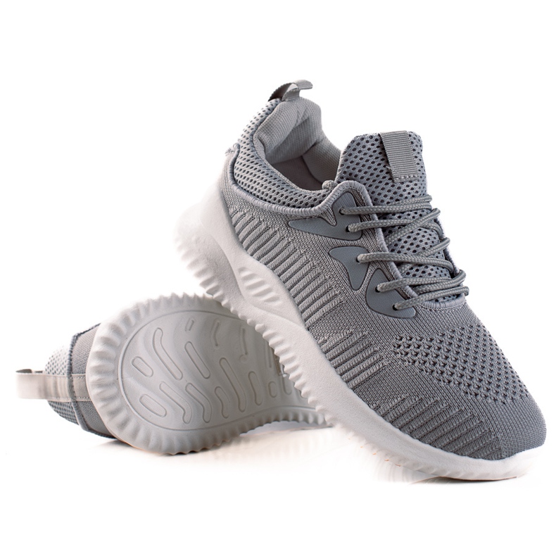 TRENDI Chaussures de sport Baskets gris TRENDI Chaussures de sport Baskets gris