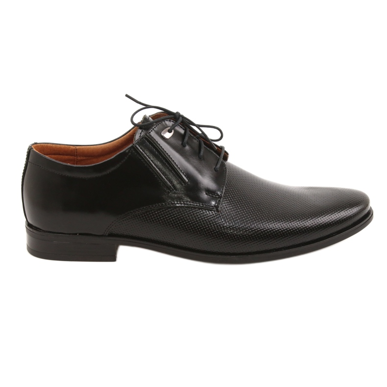 Olivier Chaussures habillées en cuir 483 noir le noir