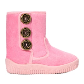 Bottines enfant Lilu rose