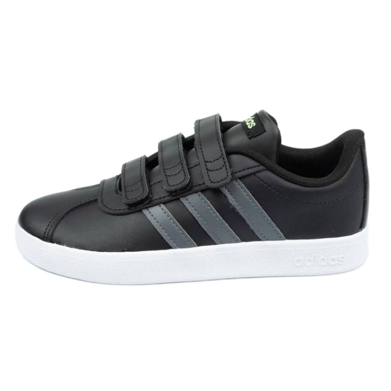 Chaussures Adidas Vl Court Jr F36387 le noir bleu