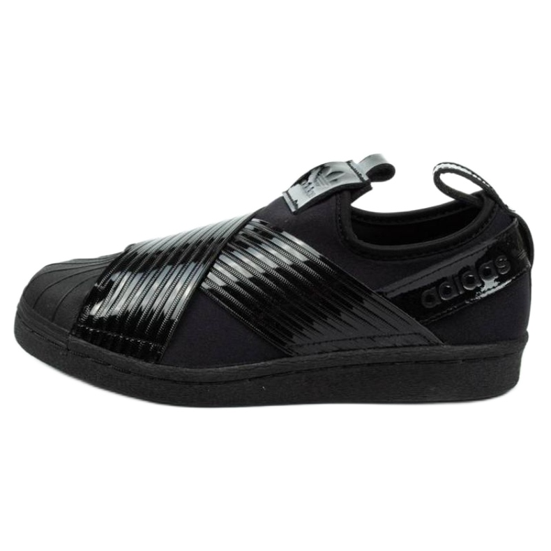Adidas Superstar Slipon W Bd8055 chaussures le noir Adidas Superstar Slipon W Bd8055 chaussures le noir