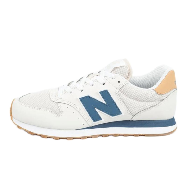 New Balance M Gm500mm1 beige blanche bleu marin
