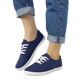 BM Baskets femme Snicki bleu marine BM Baskets femme Snicki bleu marine