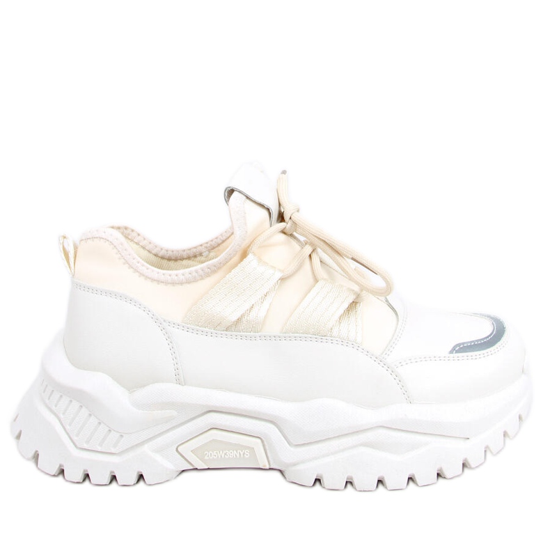 Baskets Aston beiges blanche Baskets Aston beiges blanche