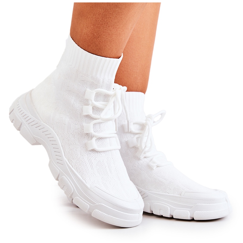 FM1 Chaussettes de sport blanches Kimberly