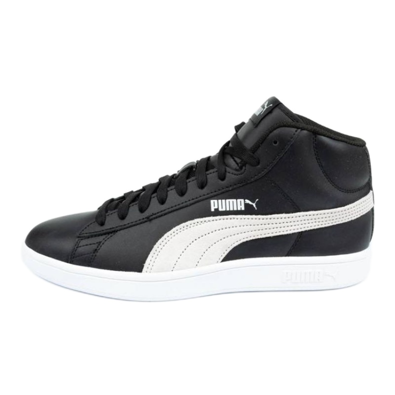 Baskets Puma Smash M 366924 02 blanche le noir