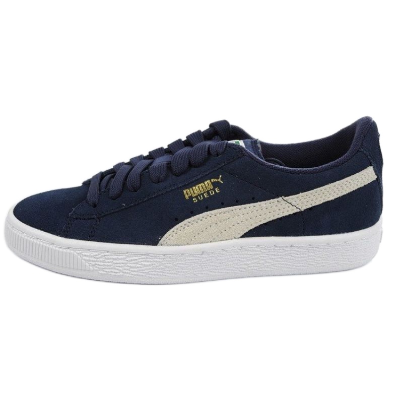 Puma daim bleu on sale