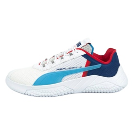 Puma Replicat-X Pirelli M 339860 03 blanc rouge bleu marine bleu