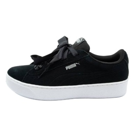 Puma Vikky Platform Ribbon W 367642 03 noir