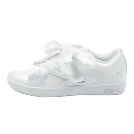Chaussures Puma Smash Wns Bkl Patent W 369638 01 blanc