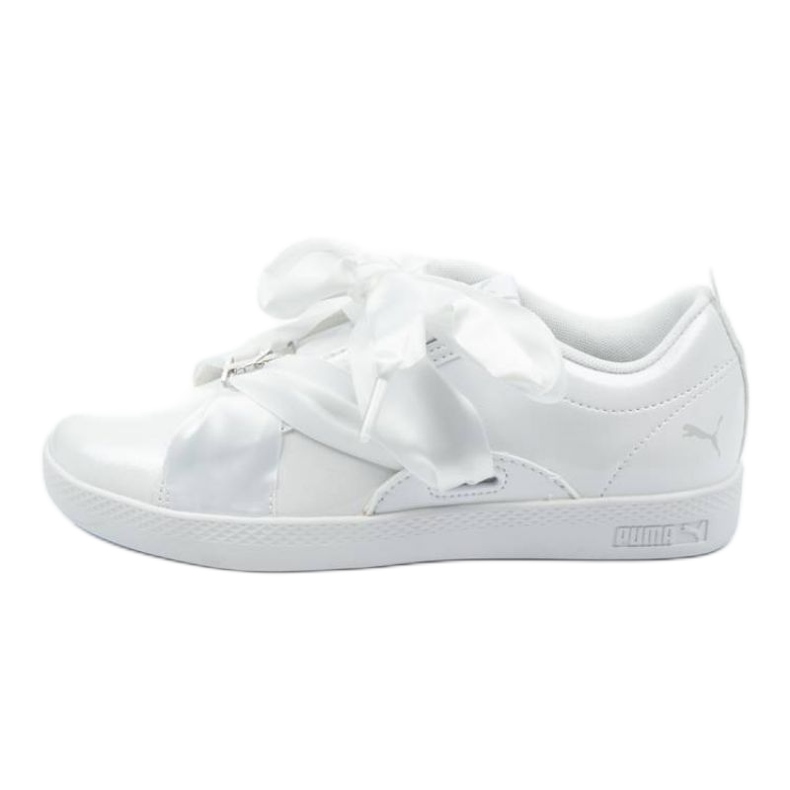 Chaussures Puma Smash Wns Bkl Patent W 369638 01 blanche Chaussures Puma Smash Wns Bkl Patent W 369638 01 blanche