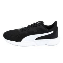Puma Interflex Runner M 192567 01 chaussures de course blanche le noir