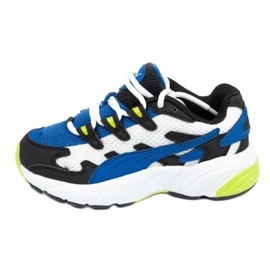 Puma Cell Alien Jr 370603 01 le noir bleu vert