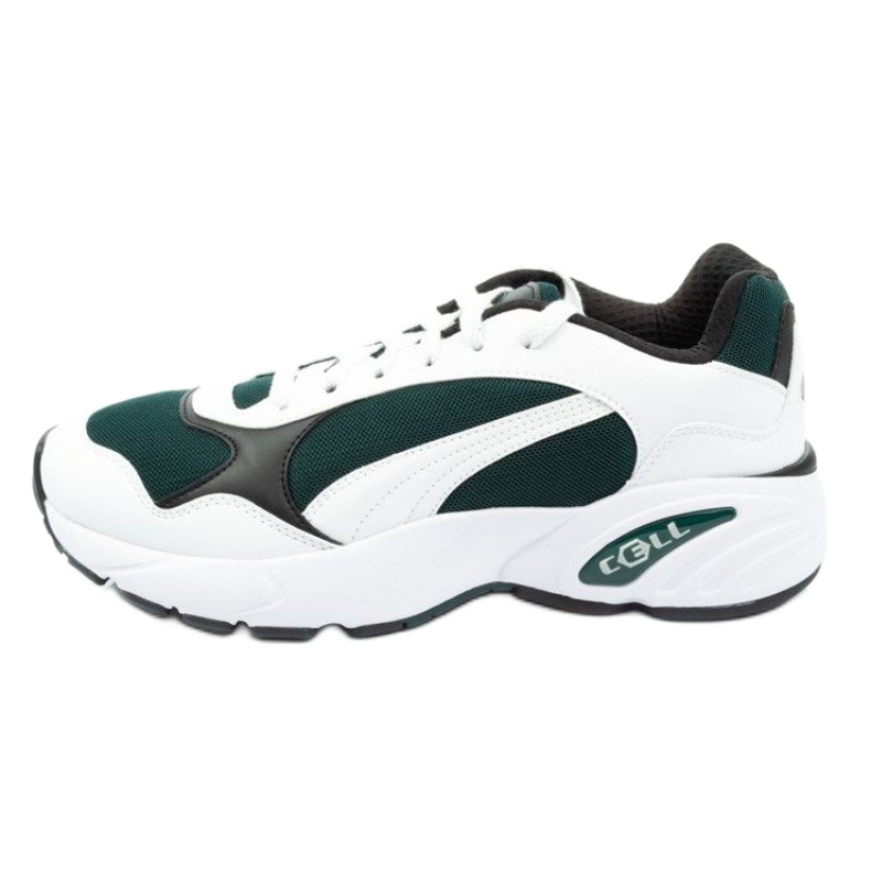 Puma Cell Viper Running M 369505 01 chaussures de course blanche vert
