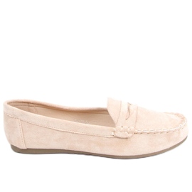 Mocassins femme Brato Beige Mocassins femme Brato Beige
