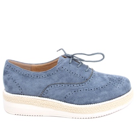 Chaussures espadrilles femme Apia Bleu