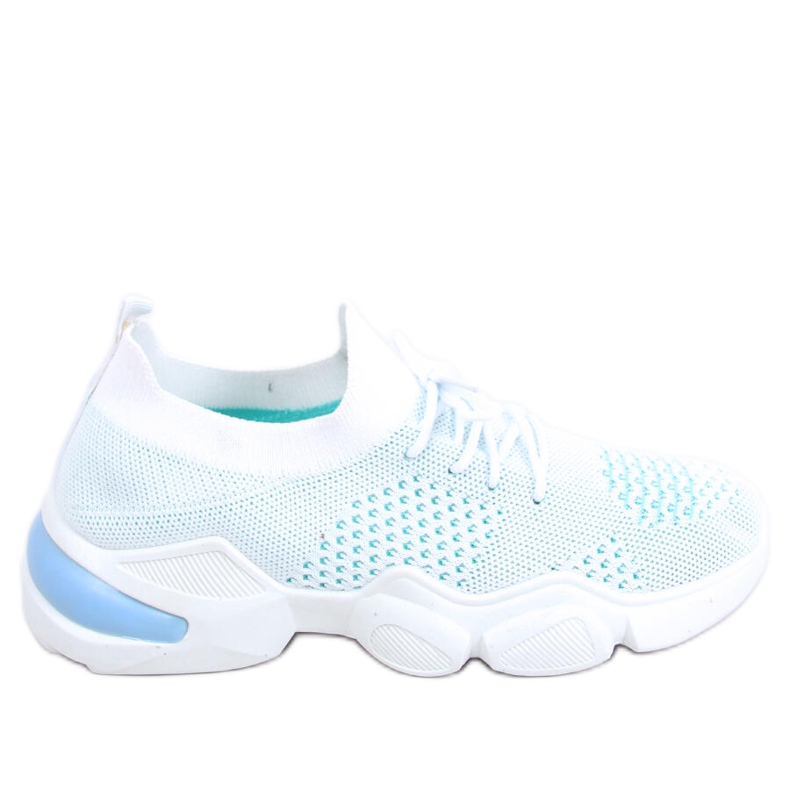 Chaussettes Harri Bleu blanche Chaussettes Harri Bleu blanche