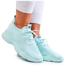 PS1 Chaussures De Sport Baskets Tissu Menthe Nolene vert