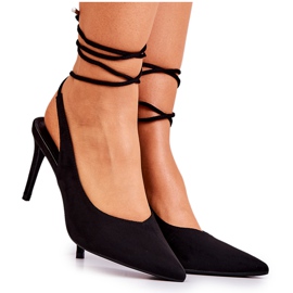 PS1 Talons noués noirs Callie