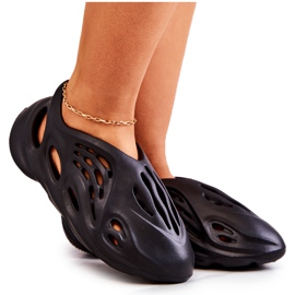 PS1 Chaussures de sport en mousse légères noires sur la vague