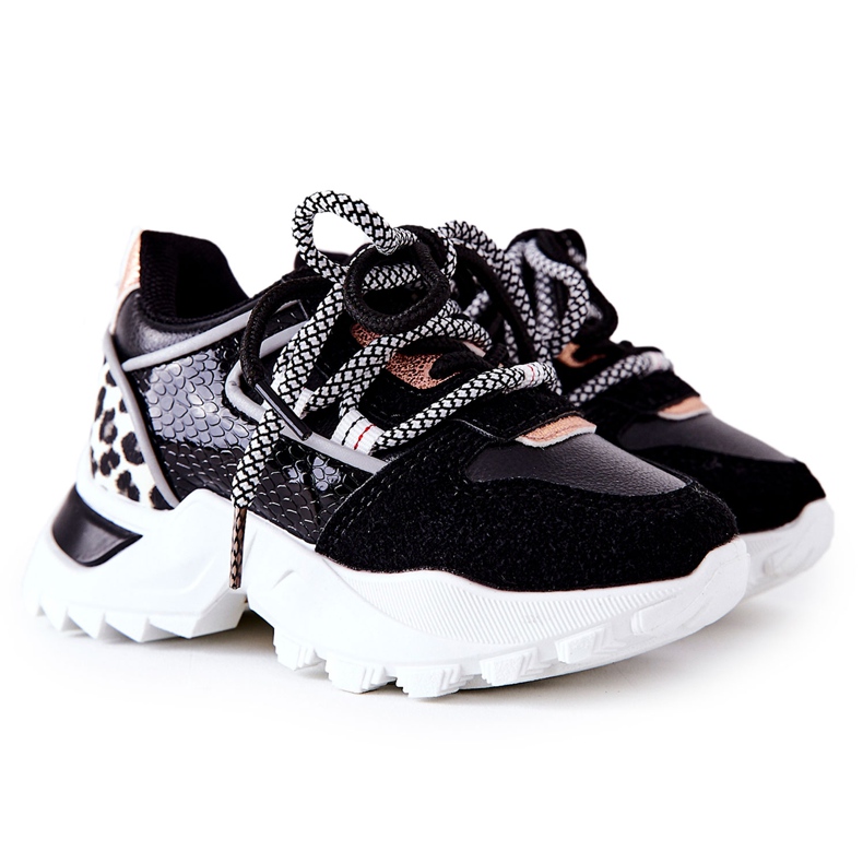 FR1 Chaussures de sport pour enfants Baskets Noir Rommie le noir multicolore FR1 Chaussures de sport pour enfants Baskets Noir Rommie le noir multicolore